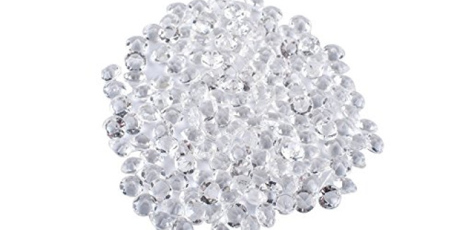 2000 Diamond Table Confetti Wedding Bridal Shower Party Decorations 1/3ct – Many Colors Available