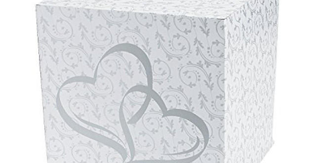 Two Hearts Wedding Card Box