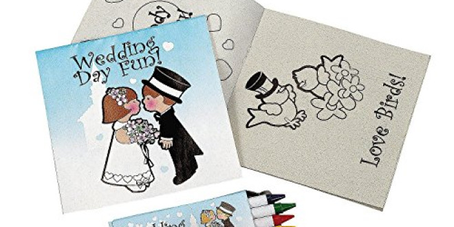 Fun Express FX IN-12/3790 Individually Packaged Children’s Wedding Activity Sets (Pack of 12)