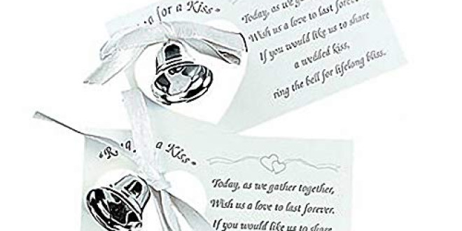 Silver Wedding Mini Bell Decorations Favors (Set of 50)