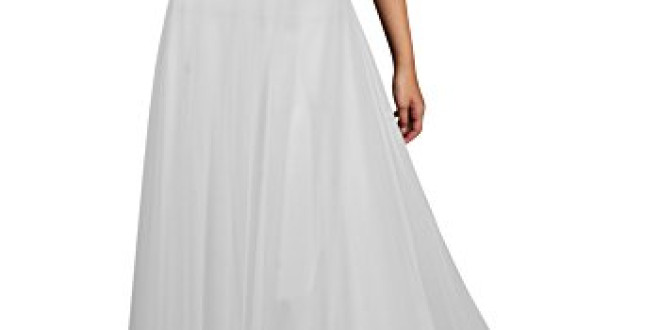 Viwenni Women’s Vintage Lace Evening Party Wedding Long Dress (XL, White)