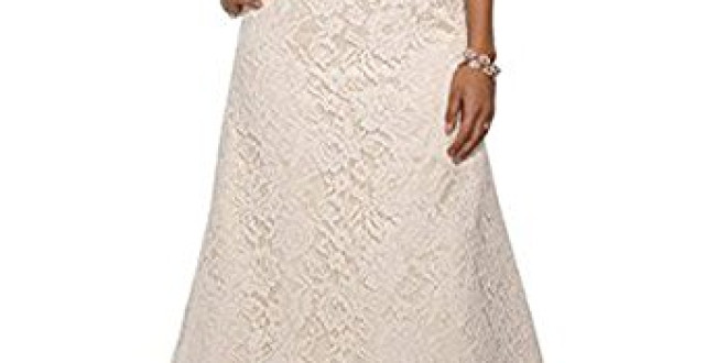 YIPEISHA V Neckline A Line Cap Sleeve Lace Over Satin Wedding Dress 26W White