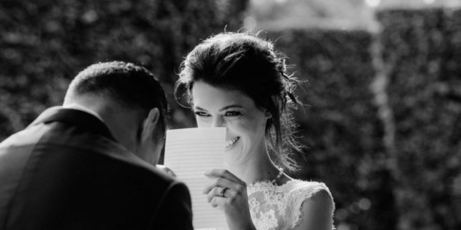 24 Tips for How to Write Your Own Wedding Vows | Brides