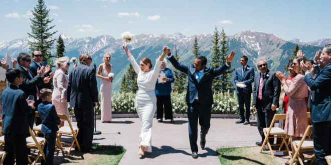 An Event Planner's Sentimental Ceremony in Colorado