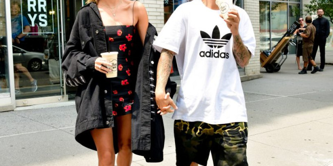 Justin Bieber and Hailey Baldwin's Mashup Photo Is Truly the Stuff of Nightmares