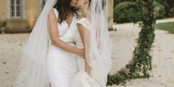 A Romantic Wedding at a Chateau in the South of France