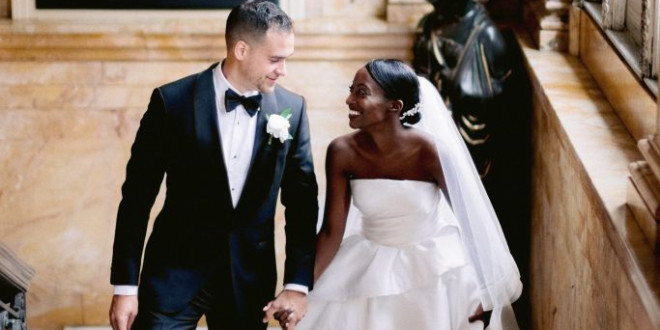 An Elegant Wedding at Providence Public Library in Rhode Island