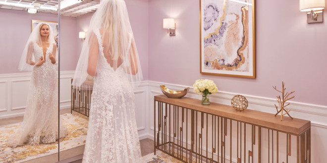 Wayfair and Kleinfeld Bridal Team Up for the Ultimate Dressing Room Makeover—and to Give You $1000!