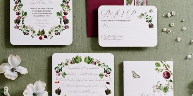 32 Spring Wedding Invitations and Save the Dates From Minted We Love