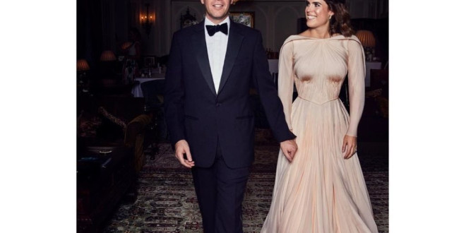 Princess Eugenie Says Grace Kelly Inspired Her Elegant Wedding Reception Gown