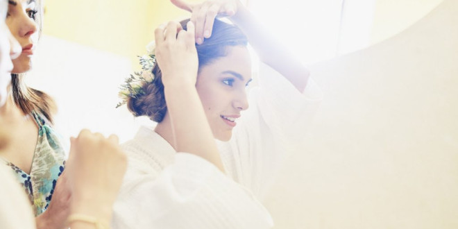 How to Grow Out Your Bangs in Time for Your Wedding