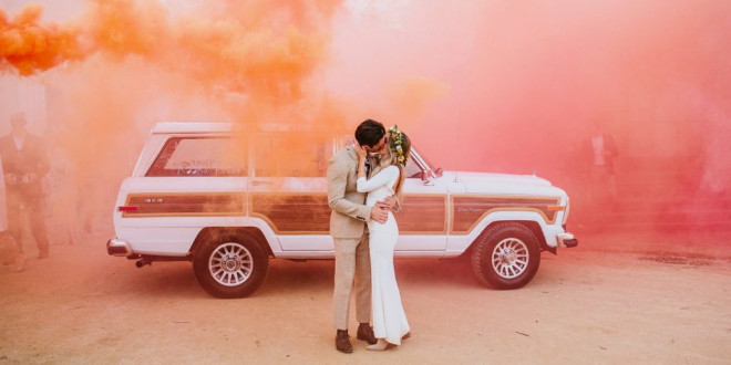 5 Colorful Wedding Exit Ideas We're Absolutely Obsessed With