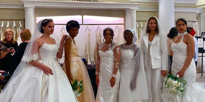 High School Students Design Winning Wedding Gowns