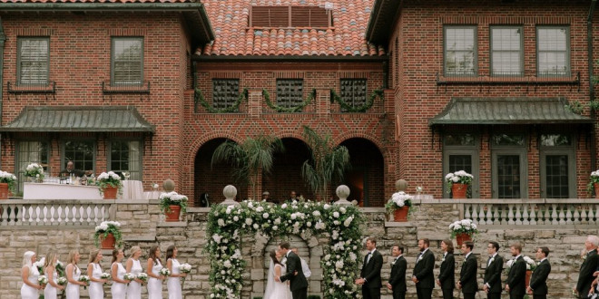 A Timeless Backyard Wedding at the Bride's Childhood Home in Kansas City, Kansas
