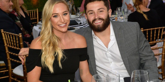 Football Player Baker Mayfield Calls His Wedding A "Real-Life Dream"