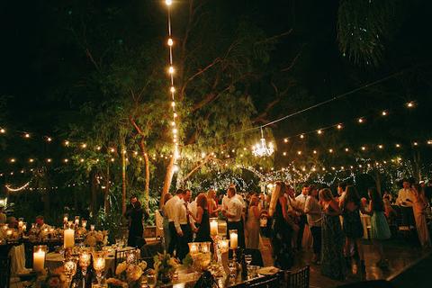 Buffet at a wedding reception